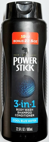 Power stick body wash - 3-in-1,