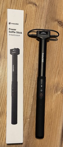 Insta360x5 power selfie stick - power,